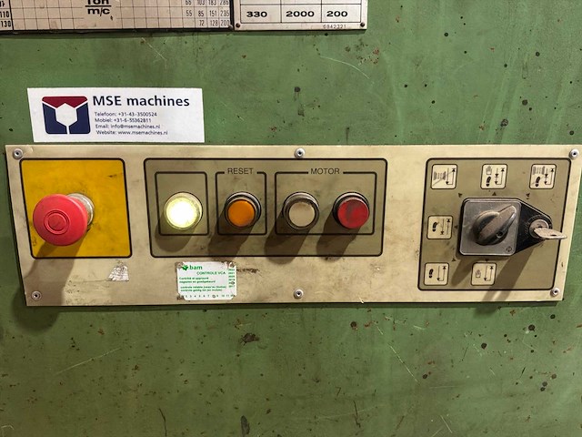Lvd ppbl200/40 mnc 800 dc kantbank - afbeelding 3 van  12