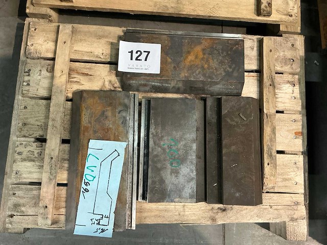 Lvd snijmesset voor plaatschaar (3x) - afbeelding 2 van  6