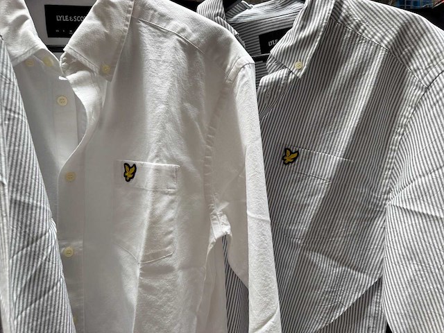 Lyle & scott hemd (3x) - afbeelding 3 van  4