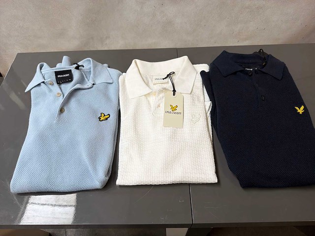 Lyle & scott polo (3x) - afbeelding 1 van  5