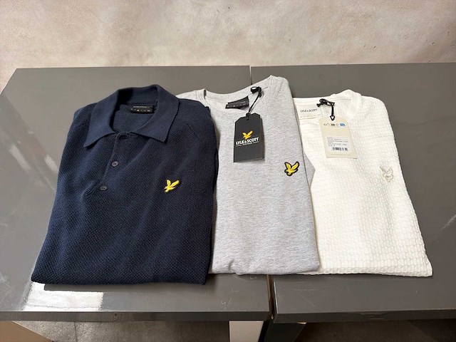 Lyle & scott polo (3x) - afbeelding 1 van  4