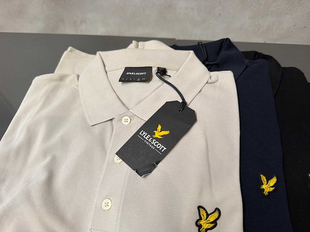 Lyle & scott polo (3x) - afbeelding 3 van  4
