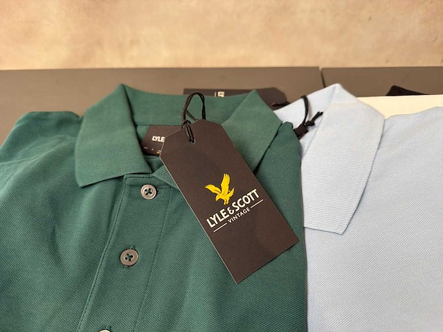 Lyle & scott polo (4x) - afbeelding 3 van  4
