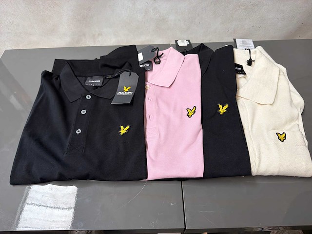 Lyle & scott polo (4x) - afbeelding 1 van  5
