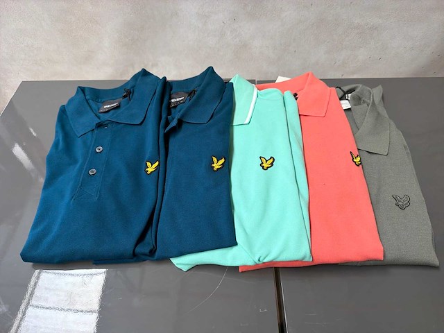 Lyle & scott polo (5x) - afbeelding 1 van  4