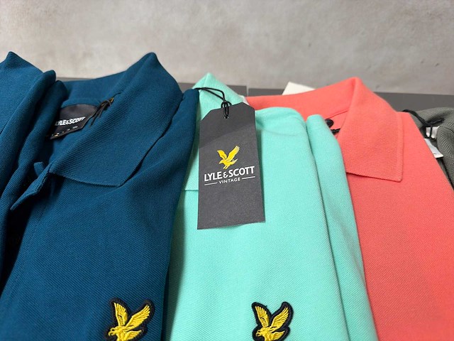 Lyle & scott polo (5x) - afbeelding 3 van  4