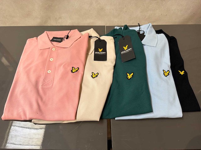 Lyle & scott polo (5x) - afbeelding 1 van  4