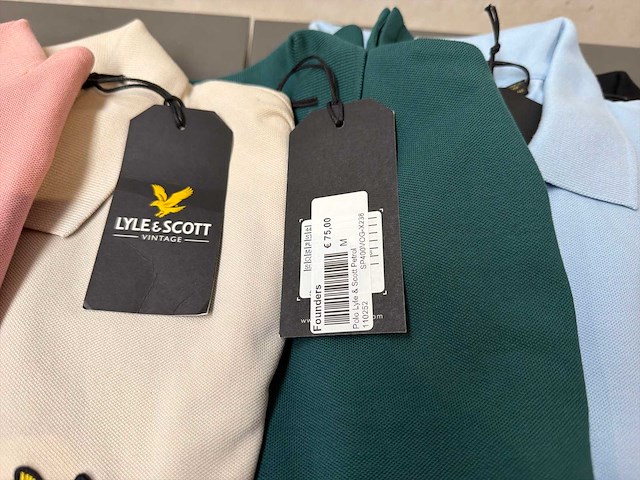 Lyle & scott polo (5x) - afbeelding 4 van  4