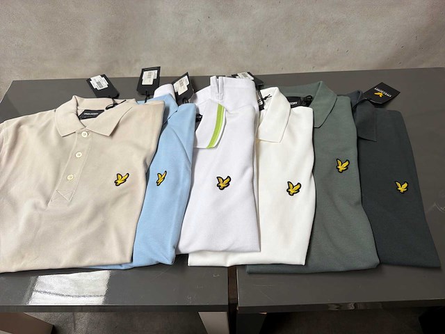 Lyle & scott polo (6x) - afbeelding 1 van  5