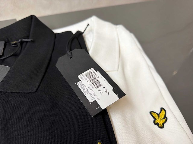 Lyle & scott polo/shirt (3x) - afbeelding 2 van  2
