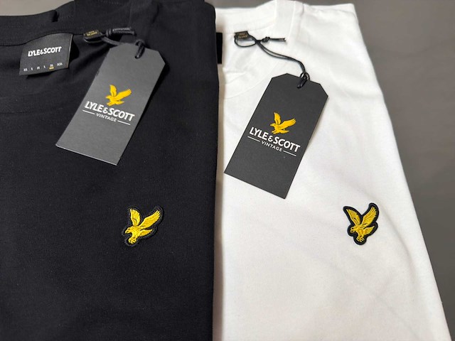 Lyle & scott t-shirt (2x) - afbeelding 2 van  3