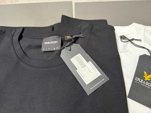 Lyle & scott t-shirt (2x) - afbeelding 3 van  3
