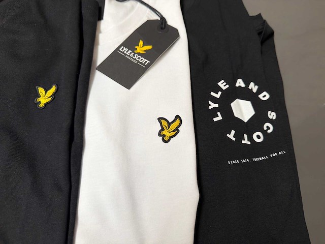 Lyle & scott t-shirt (3x) - afbeelding 2 van  5