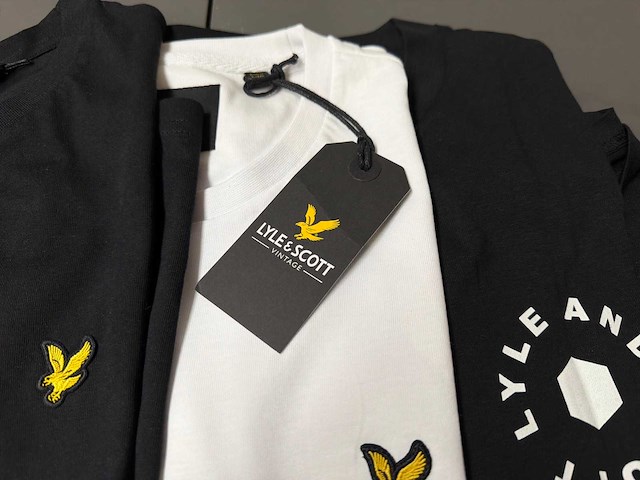 Lyle & scott t-shirt (3x) - afbeelding 3 van  5