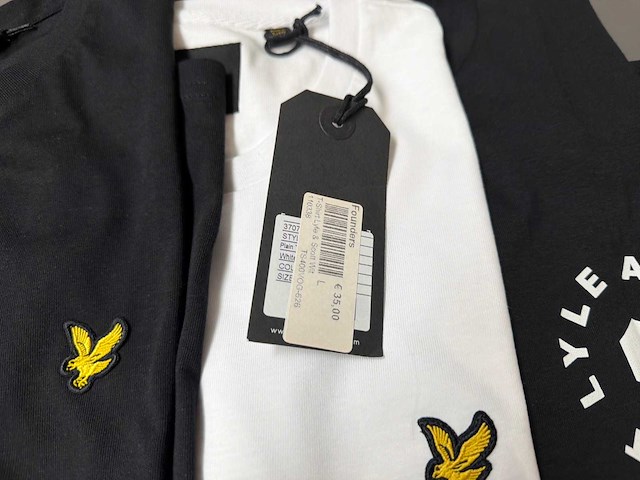 Lyle & scott t-shirt (3x) - afbeelding 4 van  5