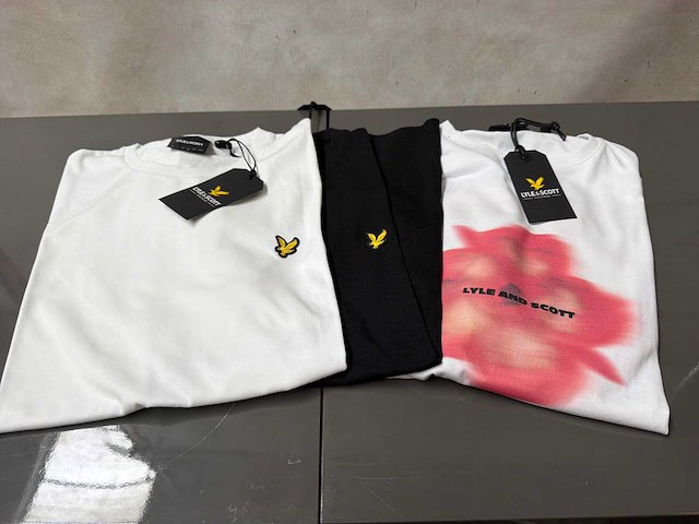 Lyle & scott t-shirt (3x) - afbeelding 1 van  6
