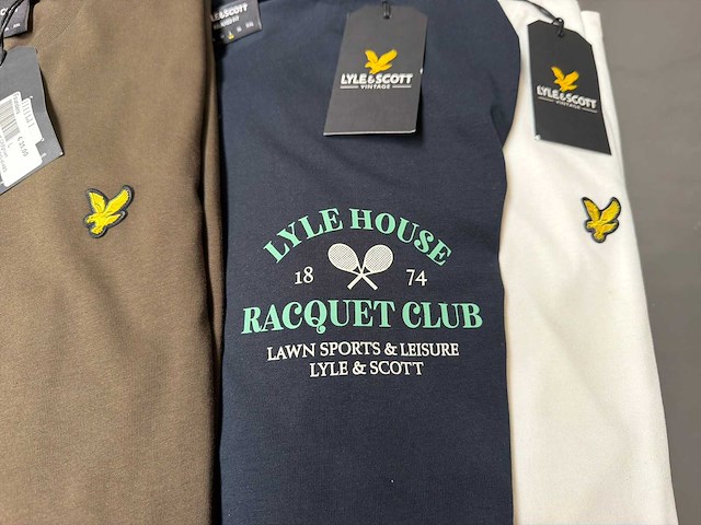 Lyle & scott t-shirt (3x) - afbeelding 2 van  6