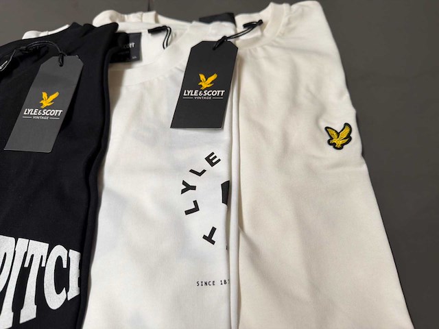 Lyle & scott t-shirt (3x) - afbeelding 3 van  5