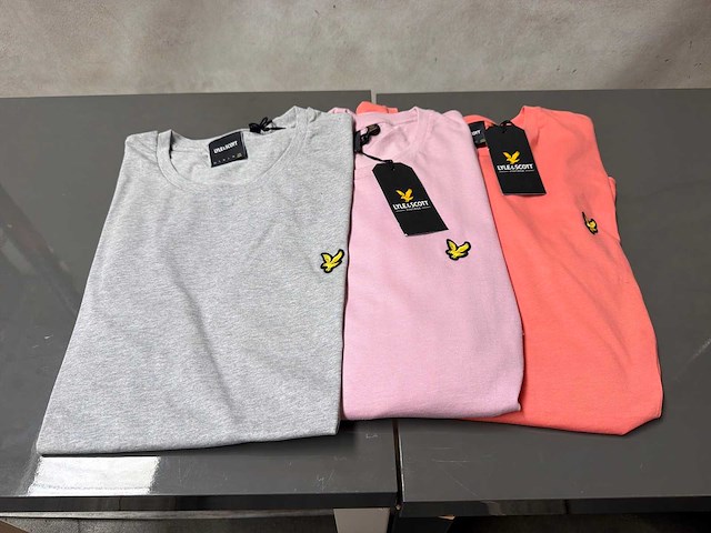 Lyle & scott t-shirt (3x) - afbeelding 1 van  3