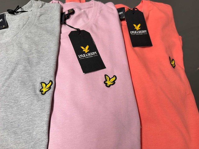 Lyle & scott t-shirt (3x) - afbeelding 2 van  3