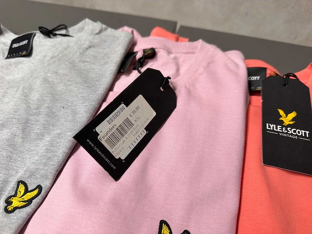 Lyle & scott t-shirt (3x) - afbeelding 3 van  3