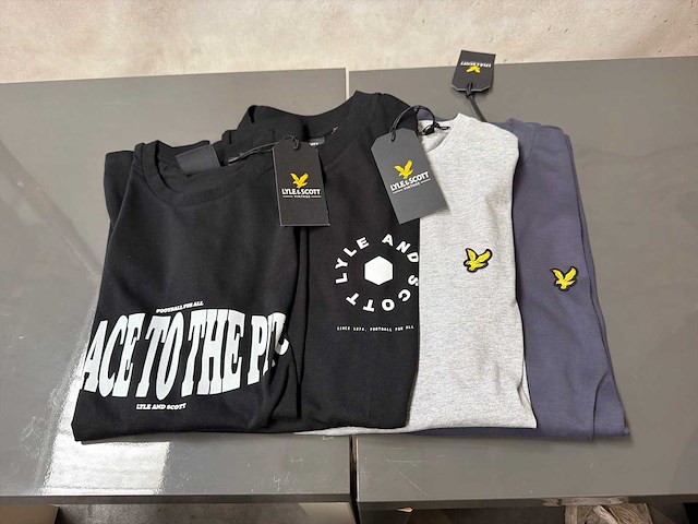 Lyle & scott t-shirt (4x) - afbeelding 1 van  6