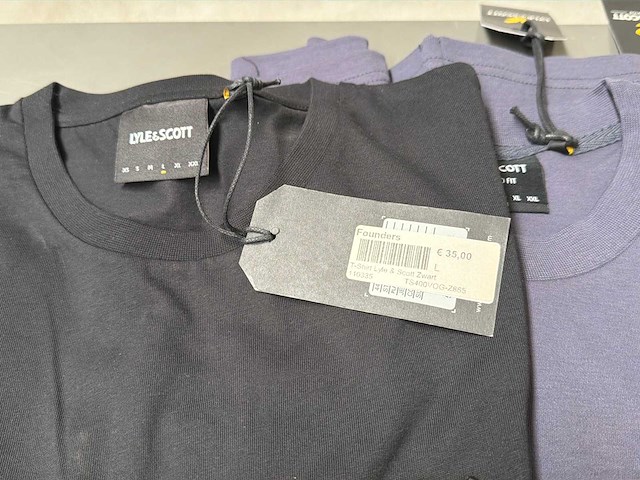 Lyle & scott t-shirt (5x) - afbeelding 2 van  2