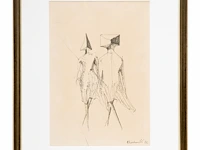 Lynn russell chadwick (1914-2003), untitled, 1976, ink drawing on paper - afbeelding 2 van  5