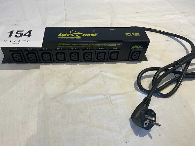 Lytequest sr-88e stroomverdeelblok - afbeelding 1 van  2