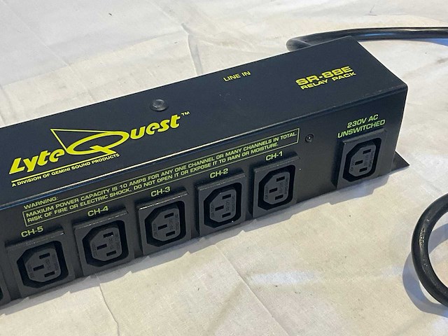 Lytequest sr-88e stroomverdeelblok - afbeelding 2 van  2