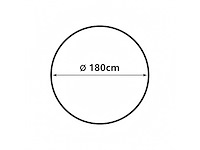 M-ray - rond - vloerkleed - afbeelding 4 van  4