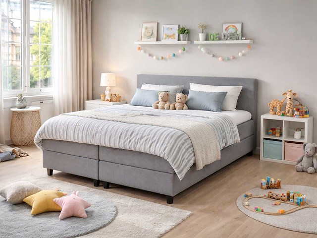 M-ray - toscane deluxe - boxspring 140/200 cm - afbeelding 1 van  6