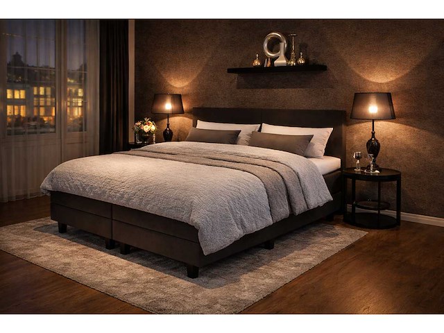 M-ray - toscane deluxe - boxspring 160/200 cm - afbeelding 1 van  6