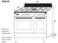 M-system mfcd95owbe-b - afbeelding 2 van  2