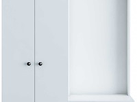 M11 kapstok | 100% melamine | wit - afbeelding 6 van  7