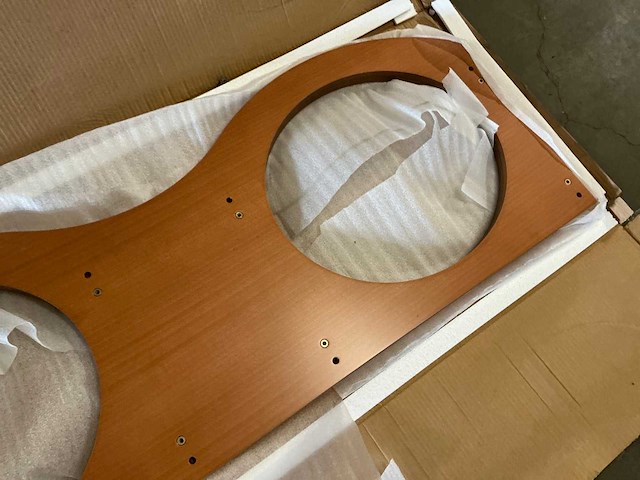 M2 top 142pe houten wastafelbovenblad (15x) - afbeelding 3 van  4