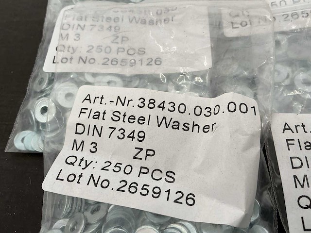 M3 verzinkte ringen (40x) - afbeelding 2 van  2