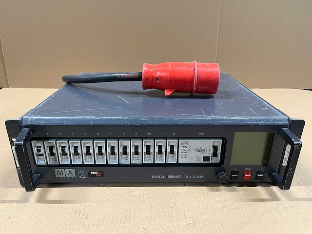 Ma lighting dimmer 024kw / 12x02kw, dmx - afbeelding 1 van  6