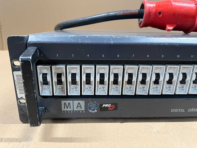 Ma lighting dimmer 024kw / 12x02kw, dmx - afbeelding 2 van  6