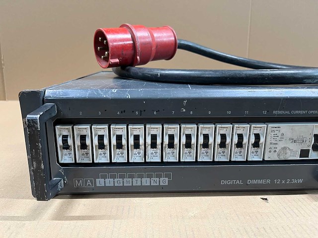 Ma lighting dimmer 024kw / 12x02kw, dmx - afbeelding 2 van  5