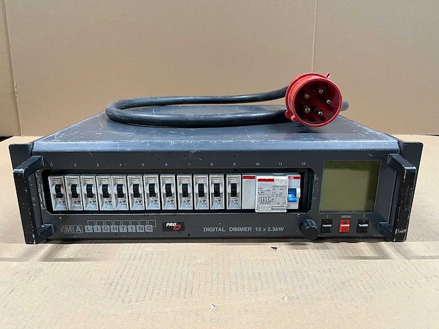 Ma lighting dimmer 024kw / 12x02kw, dmx - afbeelding 1 van  6