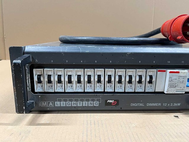 Ma lighting dimmer 024kw / 12x02kw, dmx - afbeelding 3 van  6