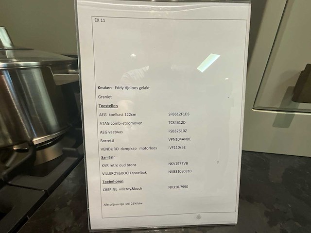 Maat keuken - afbeelding 25 van  25