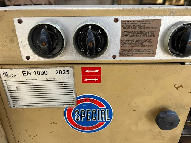 Mabo special langbandschuurmachine - werkbreedte 2700mm - afbeelding 7 van  8