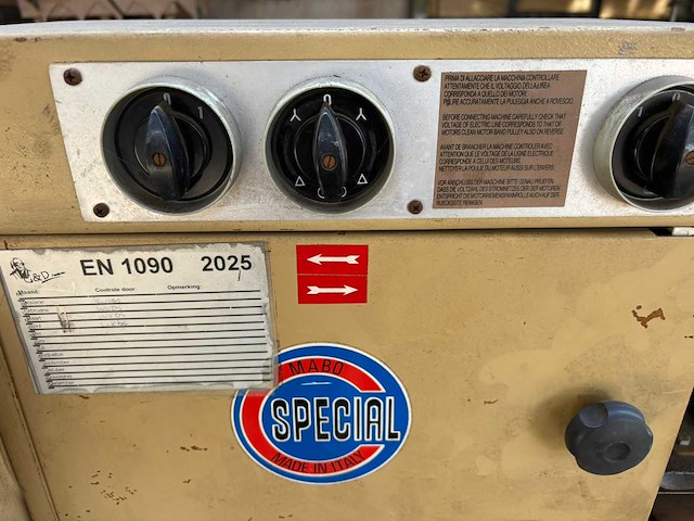 Mabo special langbandschuurmachine - werkbreedte 2700mm - afbeelding 7 van  8