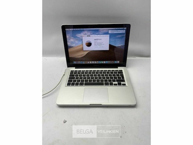 Macbook pro 13 inch intel core 2 duo / 4gb /120gb ssd + oplader - afbeelding 1 van  6