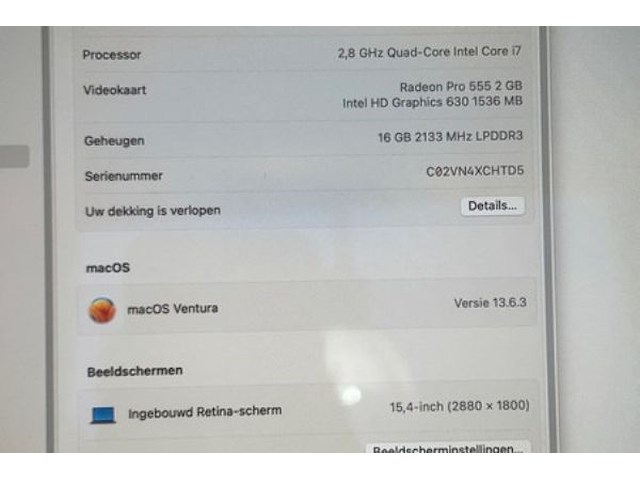 Macbook pro, monitor en toebehoren - afbeelding 8 van  8