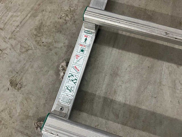 Macc dakladder (600 cm) - afbeelding 3 van  5