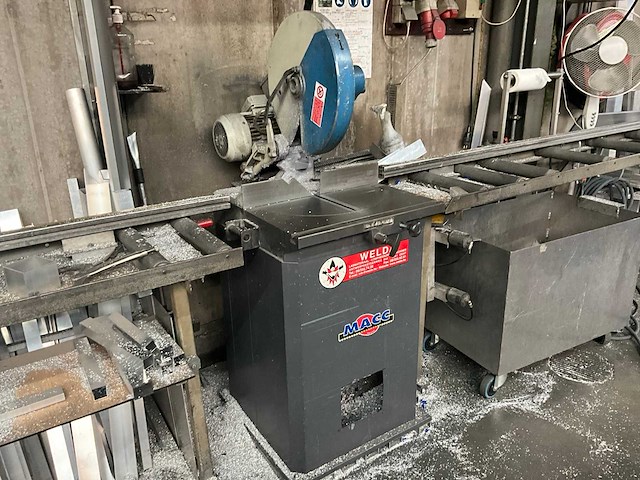 Macc ta400 afkortzaagmachine - afbeelding 1 van  12