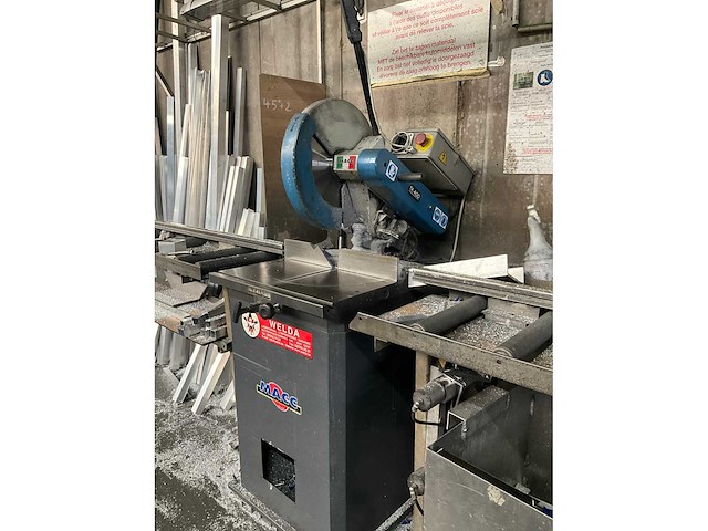 Macc ta400 afkortzaagmachine - afbeelding 5 van  12